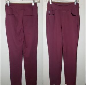 Kim Gravel Perfect Ponte Straight Leg Pull On Stretch Pant